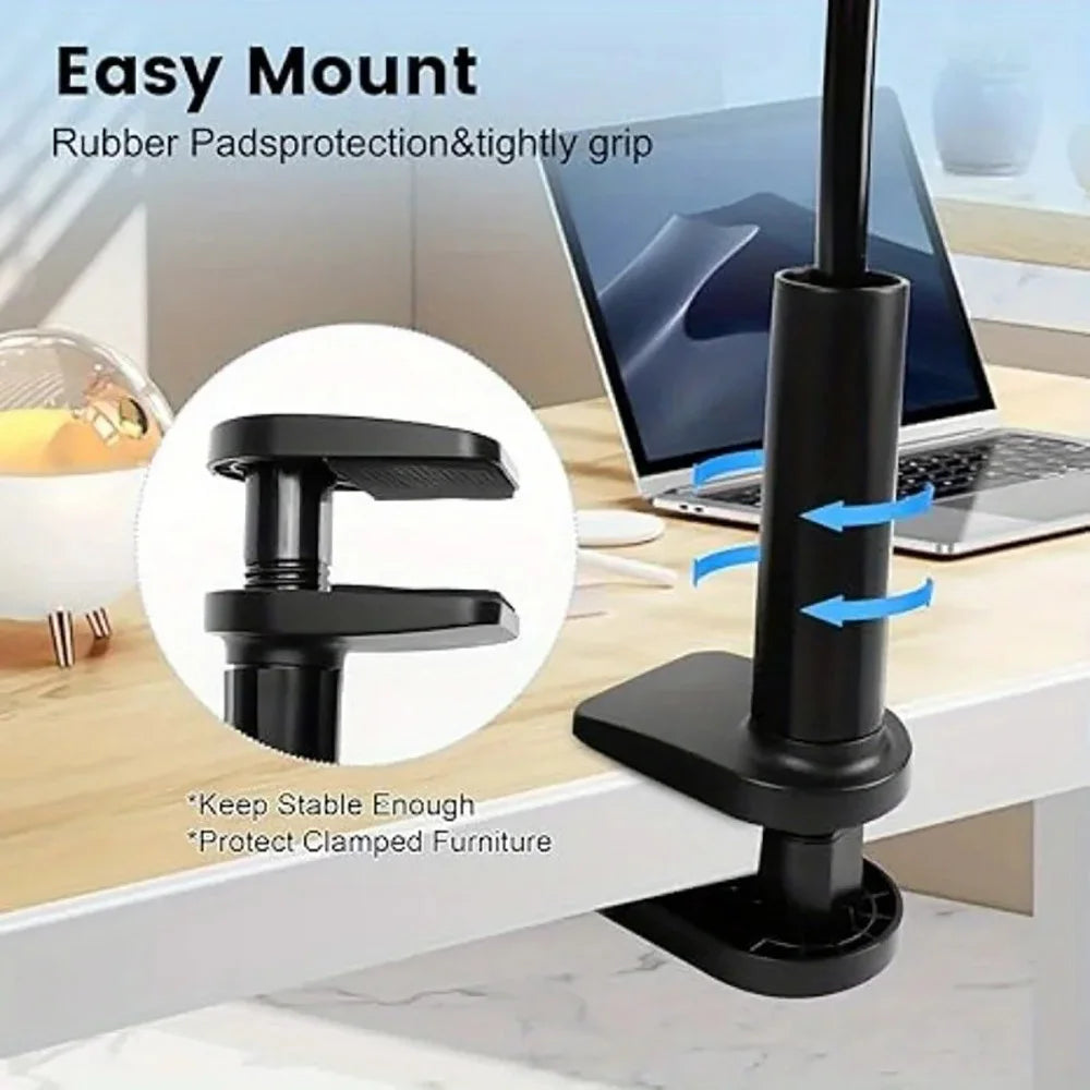Universal 360° Adjustable Mobile Phone Holder Flexible Clip Stand Smartphone Holder Lazy Holder Bed Desktop Bracket Mount Stand