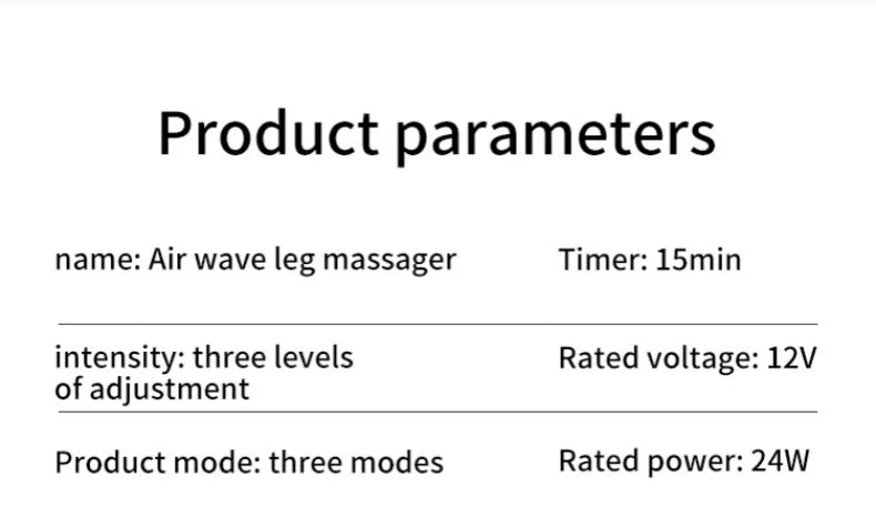 JinKairui Electric Pneumatic Leg Massager Extended Version for Deep Relaxation of Thighs, Calves and Feet with Remote Control
