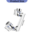 Swivel Faucet-Extender Sink-Aerator Kitchen Bathroom 360 Rotate Spray Attachment Multifunctional Universal Wash Hand Hair Face