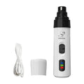 Electric Pet Nail Clipper USB Charging Dog Nail Grinder Portable Puppy Cat Nails Pet Grooming Tools For Small Medium Large Dogs