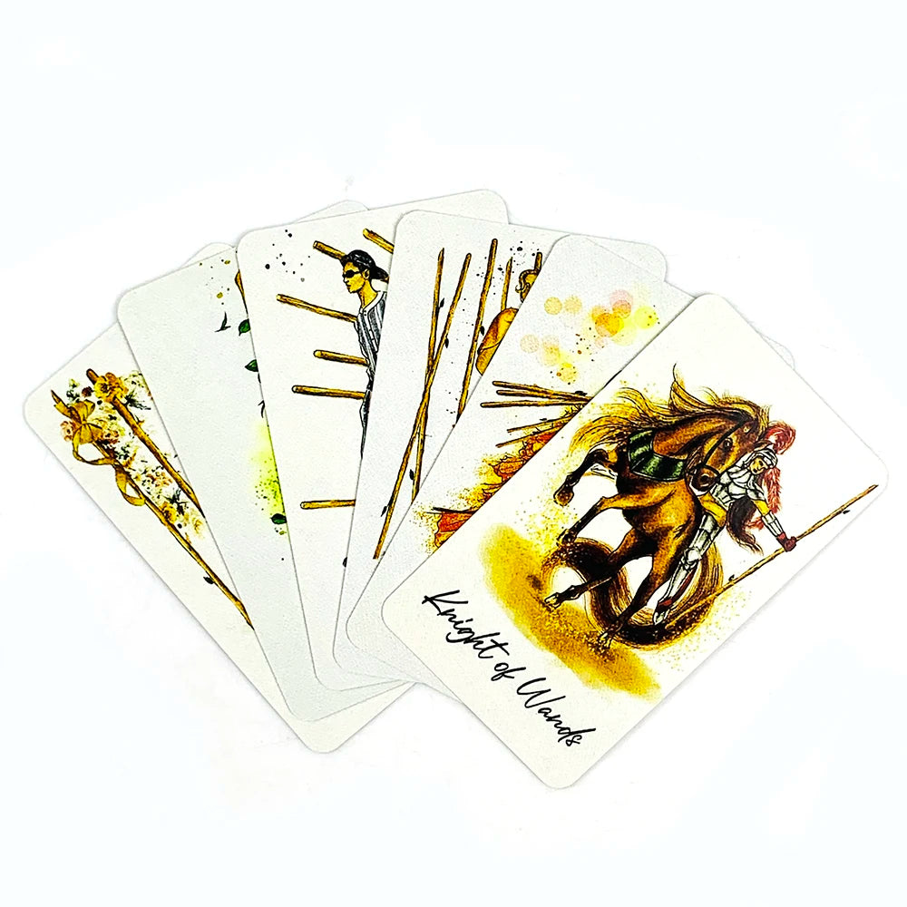 New Runway Tarot Cards A 80 Deck Leisure Entertainment Divination Edition Borad Playing Games，Collecting Hobby Cards