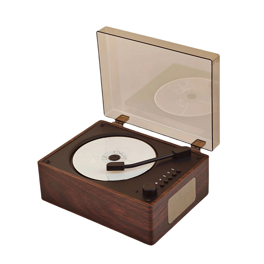 Home Music Player Rechargeable Remote Control Home Sound Bluetooth-Compatible 5.0 Support CD BT USB 3.5mm AUX Desktop CD Player