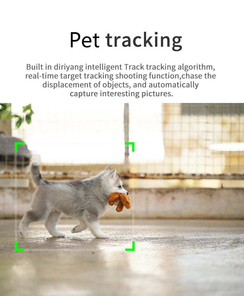 AI automatic face and body tracking phone holder/download APP, 360° rotating tracking tripod, intelligent shooting bracket