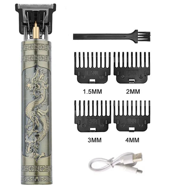 T9 Professional Hair Clipper /Accessories | USB Fast Charging Electric Hair Cutting Machine 0mm Portable for Men Home Haircut
