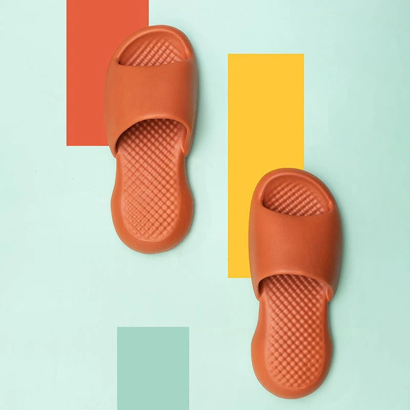 Slippers for women eva, summer home, bathroom, anti slip thick sole, external wearing of sandals