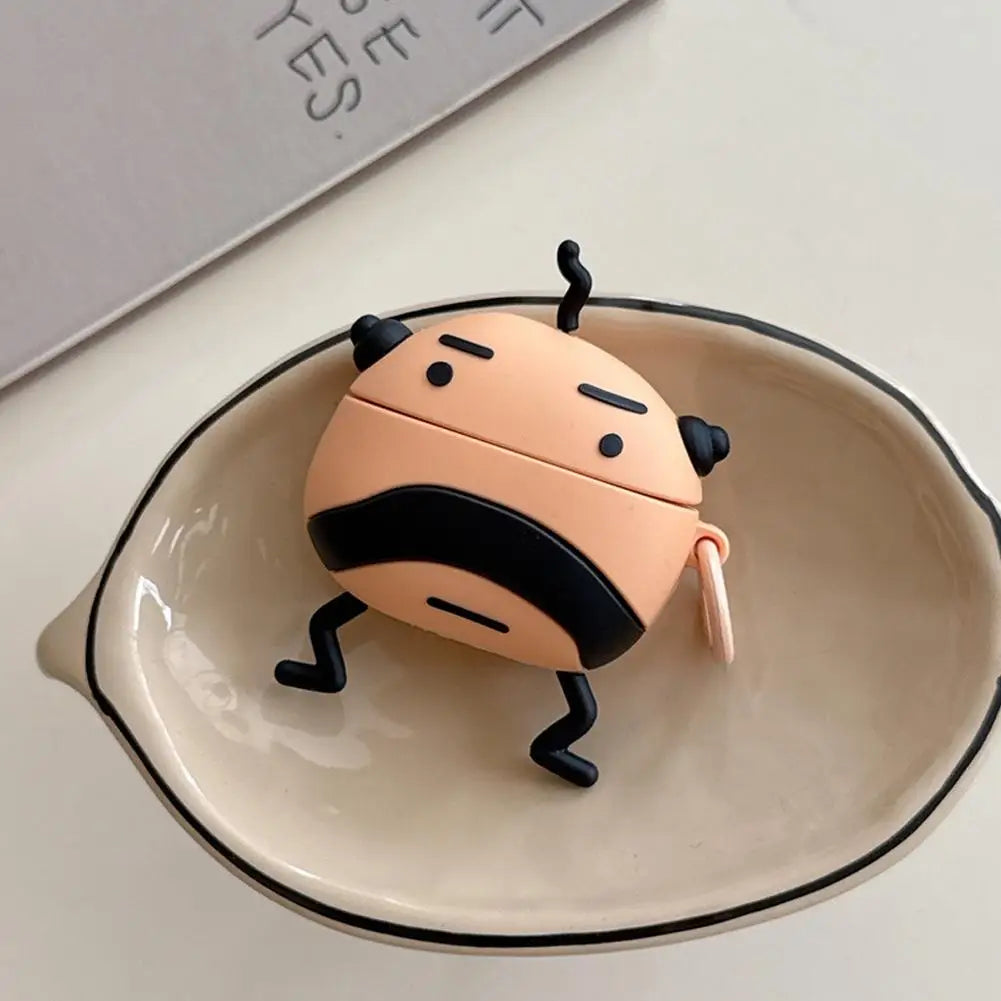 For AirPods Pro 2 3 AirPods 4 Uncle Tuomagozi Silicone Case Anti-Drop Bluetooth Earphone Cover 3D Cartoon Protective Cover