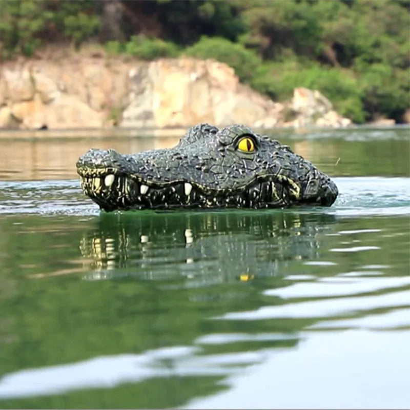 Simulated Crocodile Head Funny Gifts Toys Boys Prank Items Pool Floats Water Amusement Large Family Patio Pools Boat Toy Games