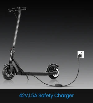 Electric Scooter 350W E Scooter Shock-absorbing ‎8.5 Inches Folding waterproof Commuting Electric Scooters