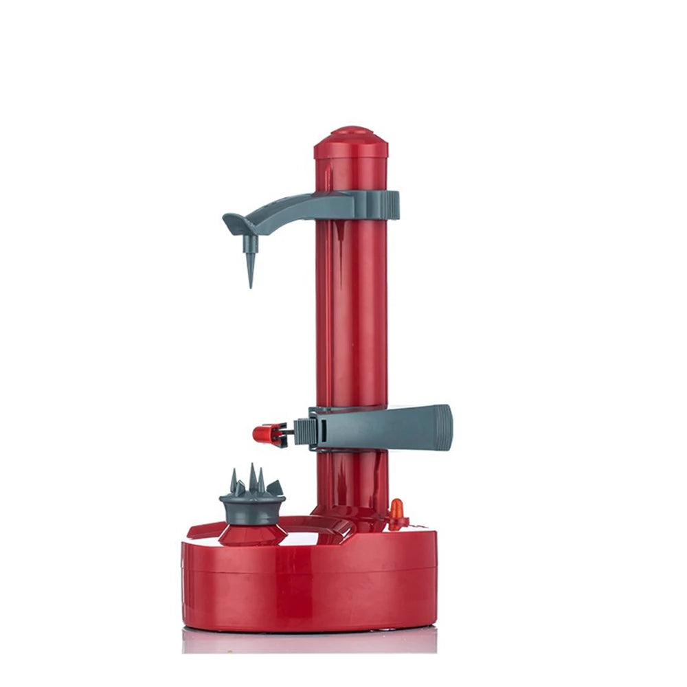 Electric Potato Peeler Multifunctional Fruit Peeler With Adapter And Spare Blades Kitchen Automatic Rotating Peeling Tool