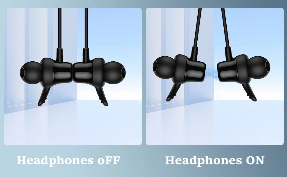 Nurati N1 5.2 Sport BT 100 Hours, Bluetooth Wireless Headset with Noise-Cancelling Microphone and IPX6, In-Ear W