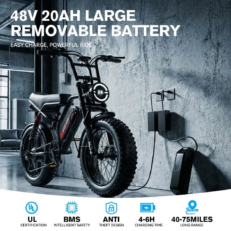 Ebike 2000w 3000w 1000w 1500w,30-50mph Electric Bikes Highspeed,48v 10ah-20ah Battery Life 30-60miles Electric Bike Adults Cheap