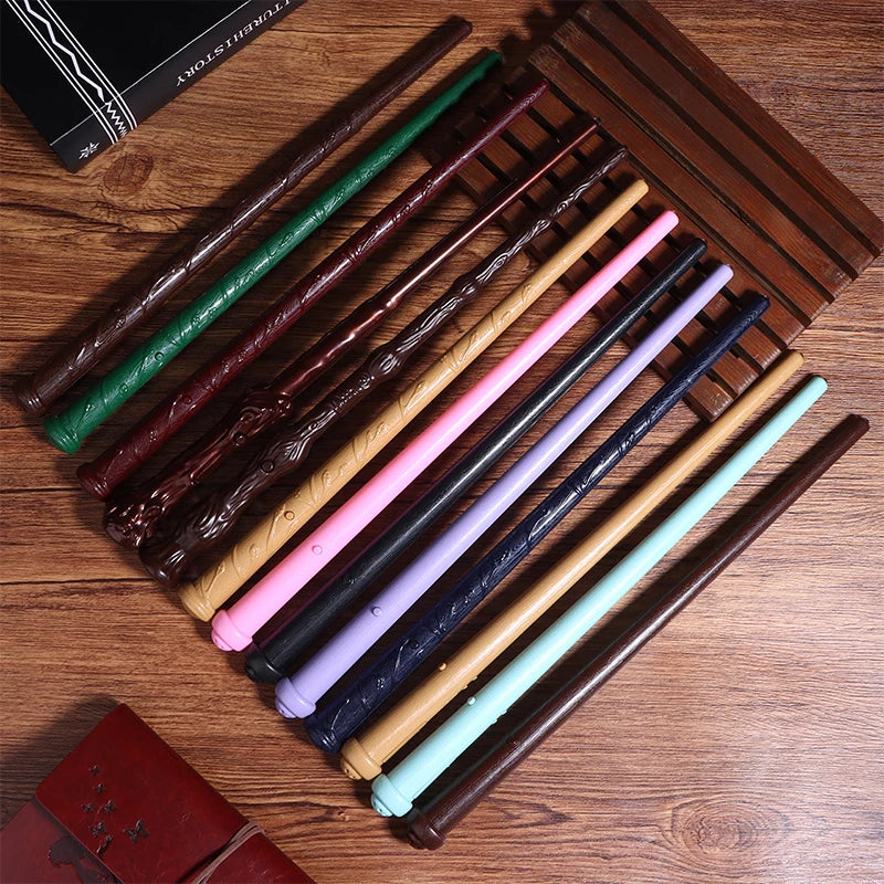 1Pcs Halloween Cosplay Sound Magic Wand with Light, Party Costume Prop Magic Stick for Kids, Great Gift for Children