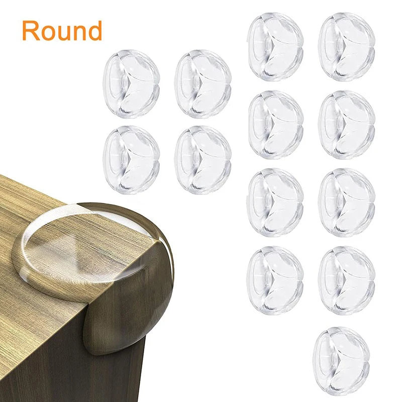 10/20Pcs Baby Safety Table Corner Protector Furniture Edge Protection Cover Transparent Children Anti Collision Edge Guards