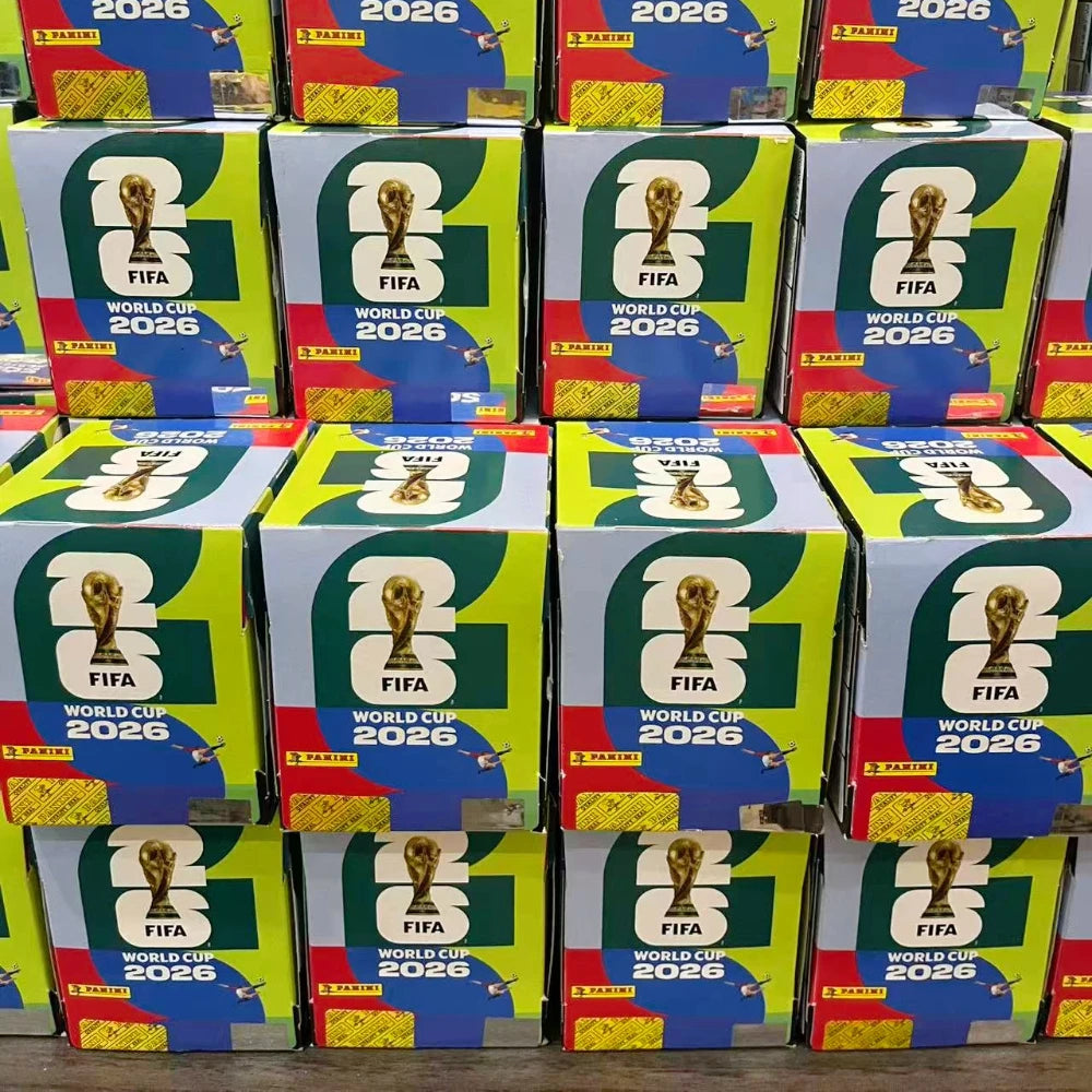 Panini FIFA  Official 2026 World Cup Collectible Stickers  5/10/15 Packs (7 Stickers Per Pack) Sticker Album