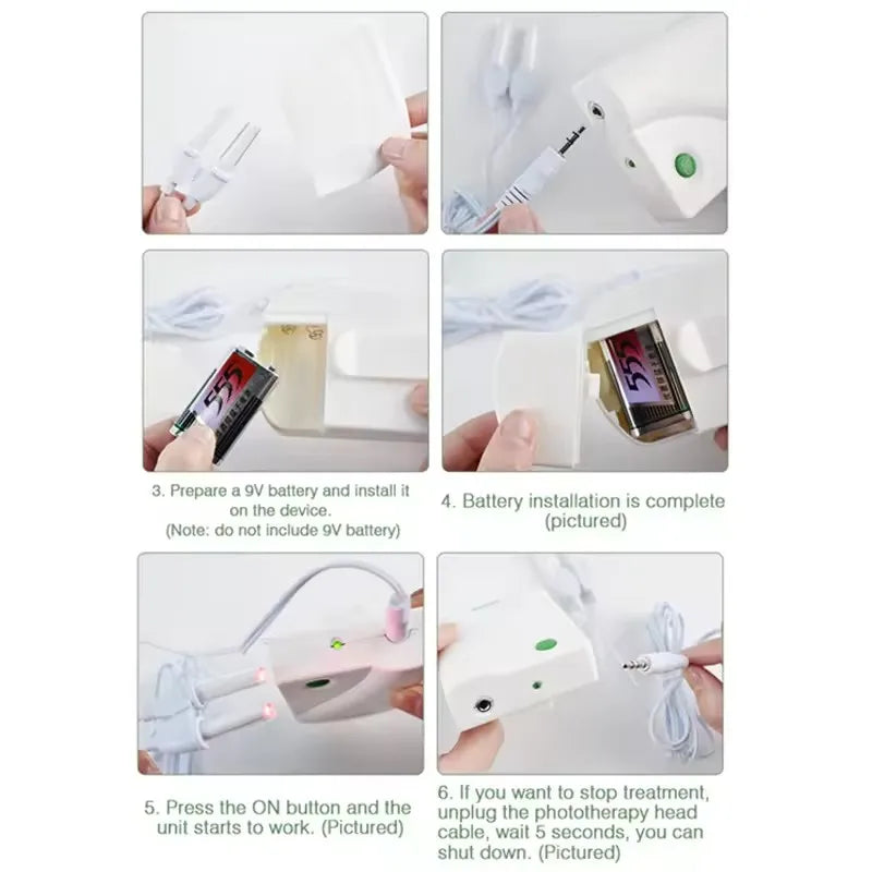 Nose Rhinitis Sinusitis Cure BioNase Laser Therapy Hay Fever Low Frequency Pulse Nose Massage Runny Sneeze Treatment Machine
