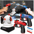 VATOS Infrared Laser Tag Guns Set Projector Duck UFO Hunting Game Indoor 2 Players Mini Pistol Toy Kids 2-7 Ages Boys Girls Gift