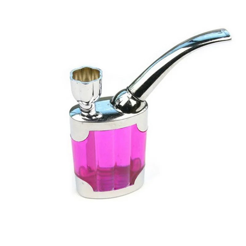 Portable Mini Water Tobacco Smoking Pipe Vintage Hookah Filter Pipe Hose Cigarette Holder For Man Perfect Gift