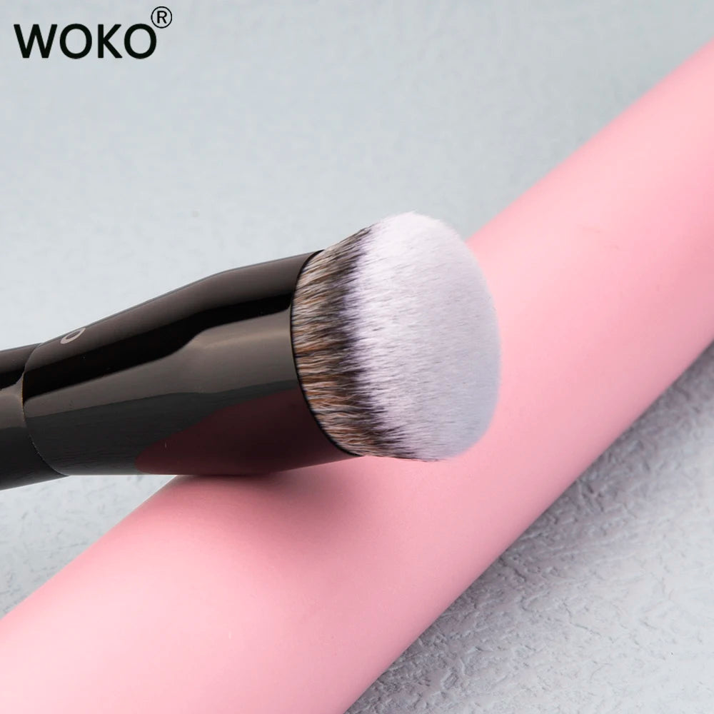 70 Pro Big Foundation Brush Cream Foundation Makeup Brush Chubby Professional Synthetic Hair Face Contour Foundation Makeup Tool