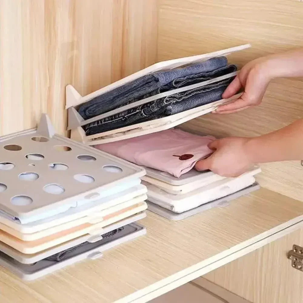 Creative Storage Folding Clothes Board Lazy Folding Clothes Home Board Multifunctional Shirt Long-sleeved Wrinkle Portable Frame