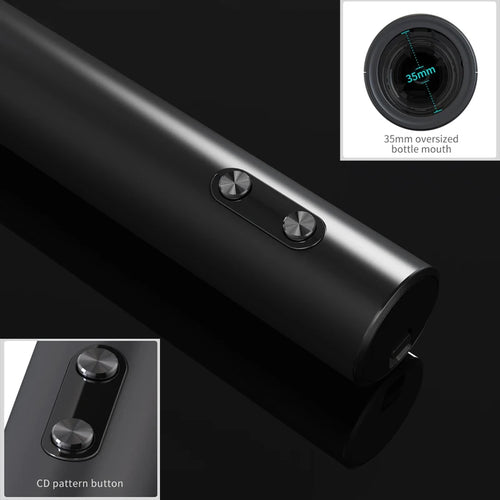 1PCS/1SET Electric Wine Opener Automatic Wine Bottle Corkscrew with Aerator Pourer & Foil Cutter for Kitchen Bar Tool Party Gift