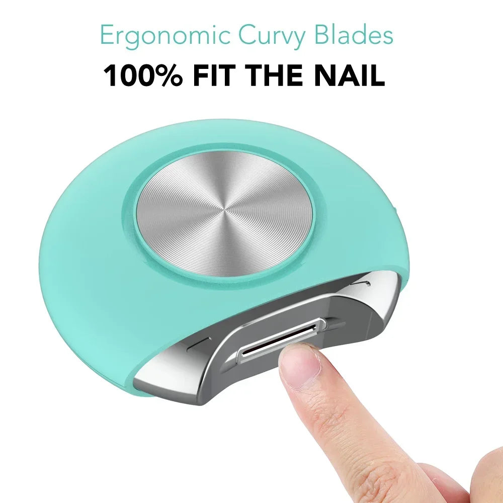 Electric Automatic Nail Clipper for Nail Trimming Trimming Finger Toe Scissors Clips Container