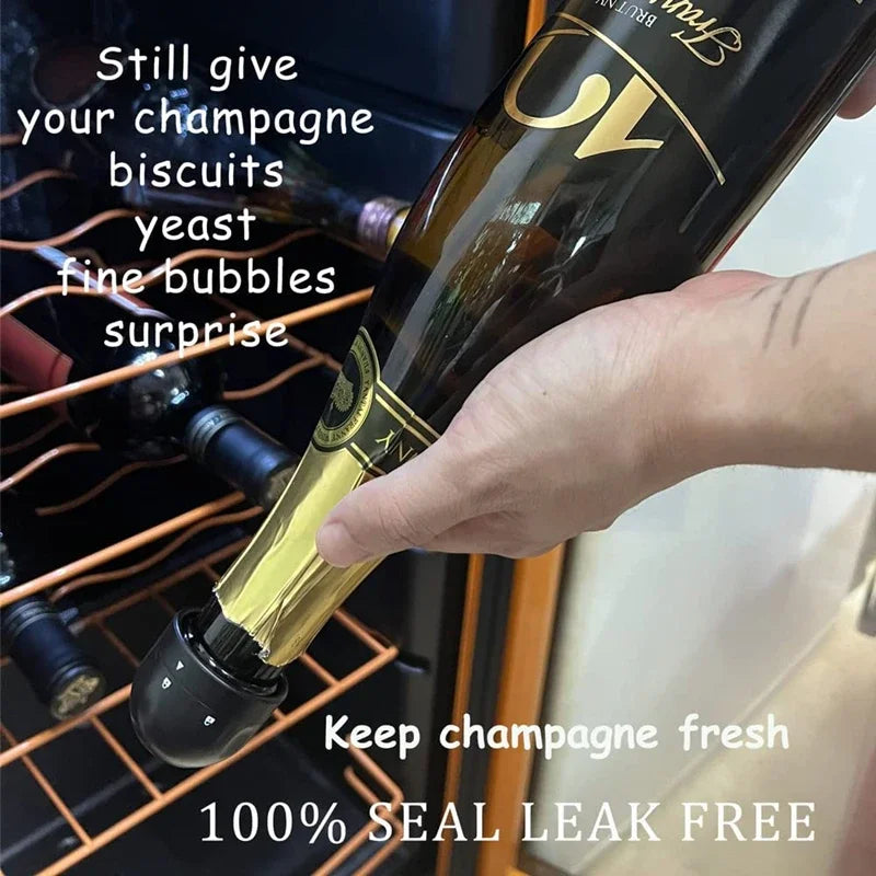 Wine Stopper 1/2 Piece Reusable Bar Accessories Silicone Sealing Champagne Cork Keep Wine Freshness Bottle Cap Barware Home