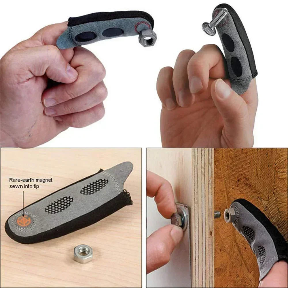 New Control With Magnetic Hold & Ferrous Retrieve Metal with Pickup Precise Tool Object Tight Spots Finger Glove