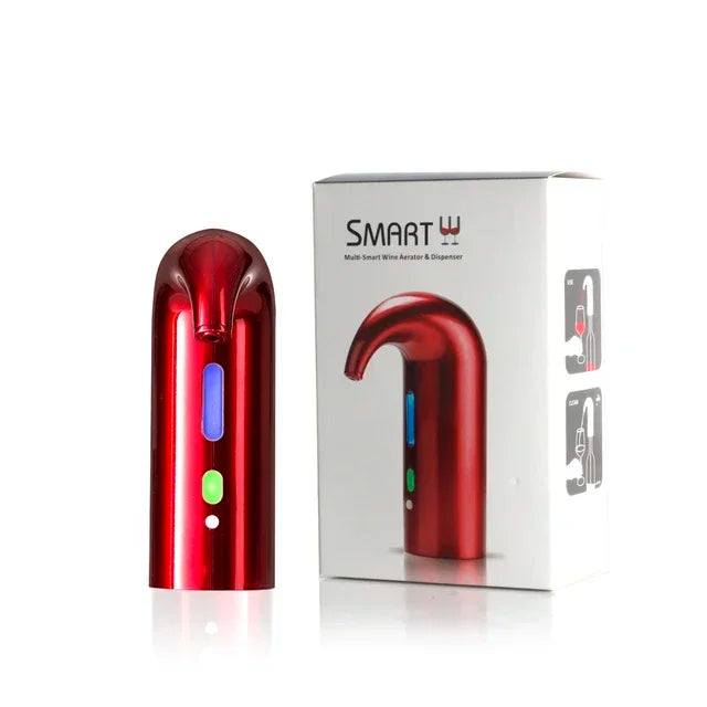 Zai Xiao USB Rechargeable Electric Wine Pourer Wine Aerator Portable Pourer Instant Wine Decanter Dispenser Pump One-Touch Autom
