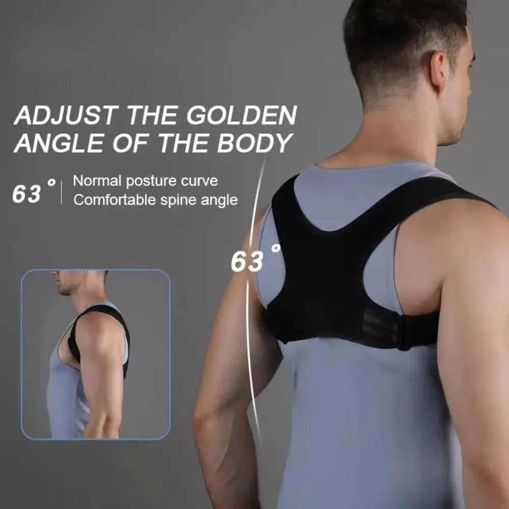 Back Posture Corrector Adjustable Medical Brace Shoulder Support Corrector Prevention Humpback Back Health Care