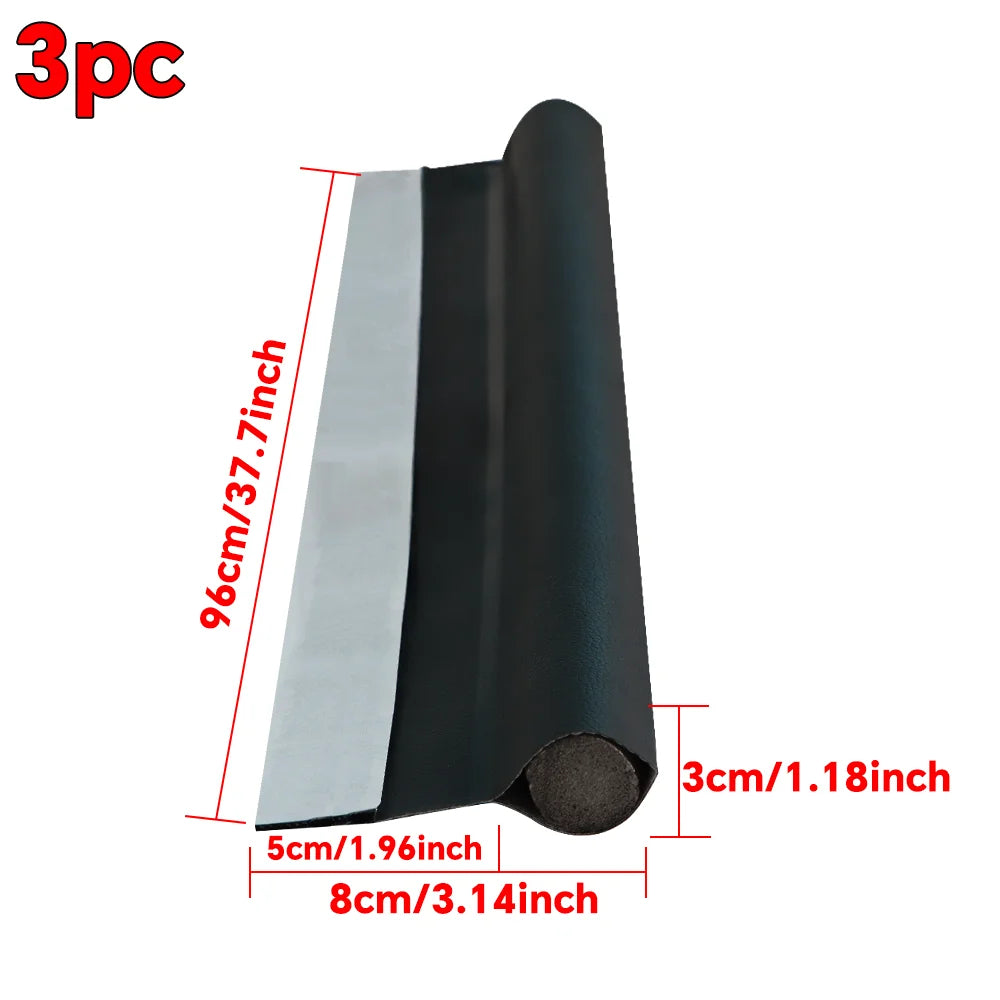 Door bottom sealing strip, windproof, noise-reducing, dust-proof, bedroom gap waterproof, insect-proof and soundproof strip