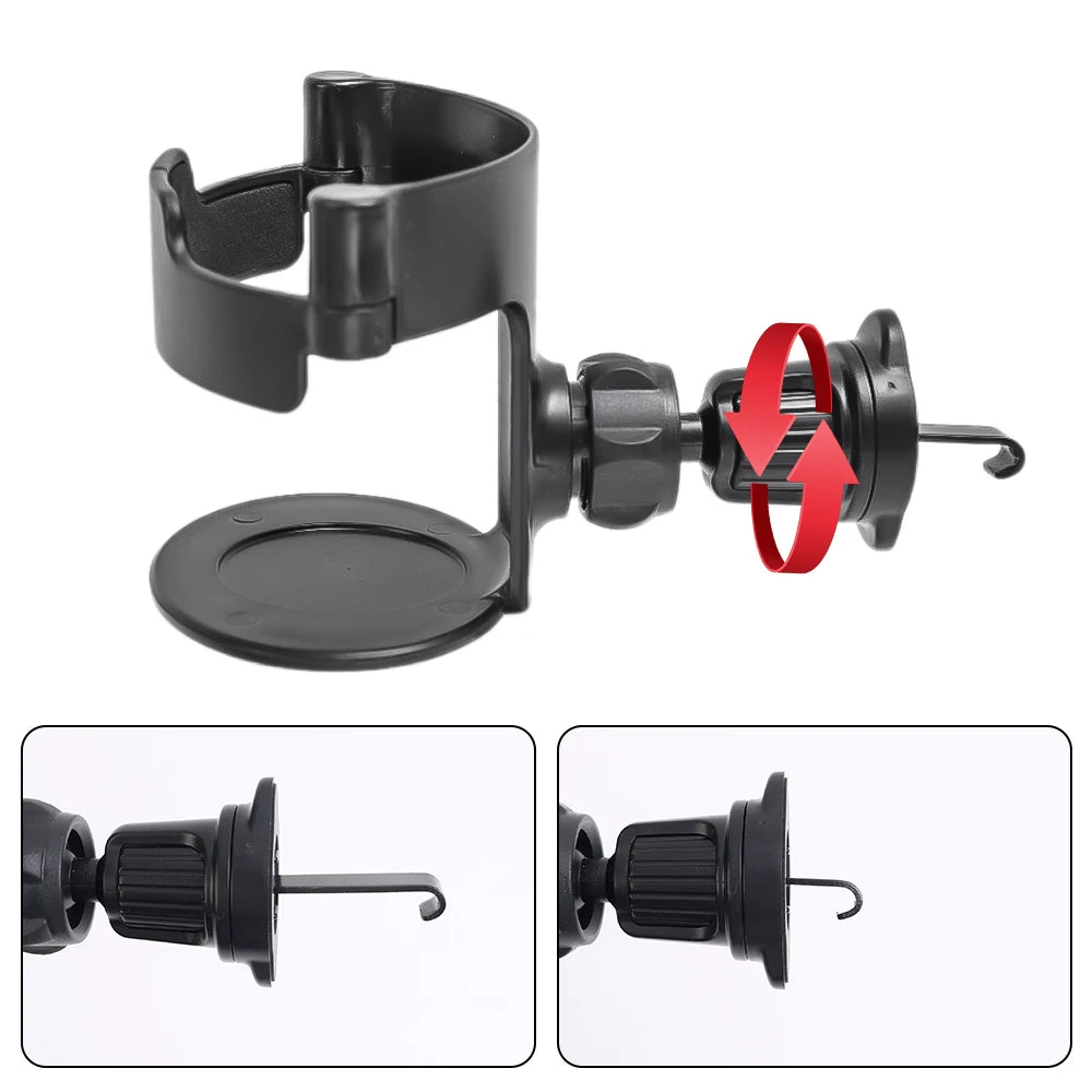 Car Cup Holder Multifunctional Auto Air Conditioning Outlet Hanging Drink Holder Ashtray Water Cup Bracket Phone Anti-slip Stand