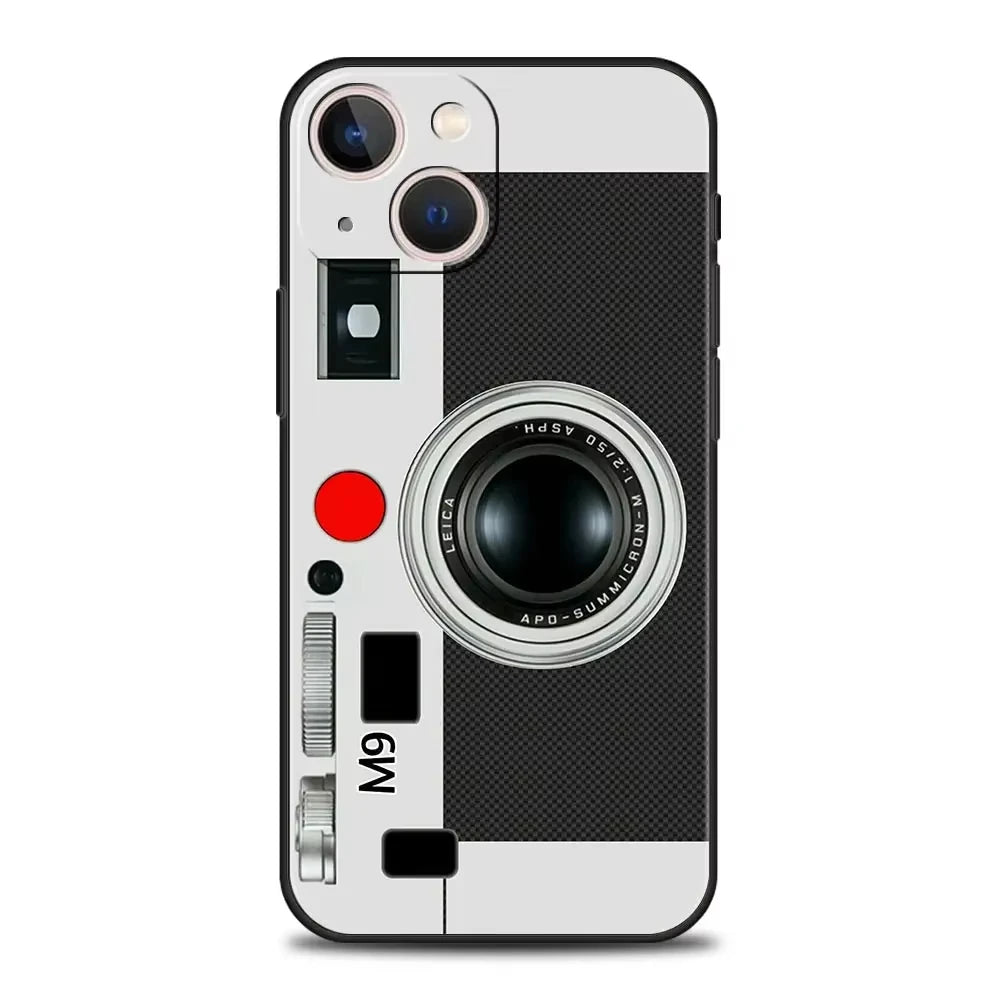 Vintage Tape Camera Gameboy Phone Case For iPhone Apple 17 16 15 14 13 12 11 Pro Max Mini 16E XR XS X XS Max Cover