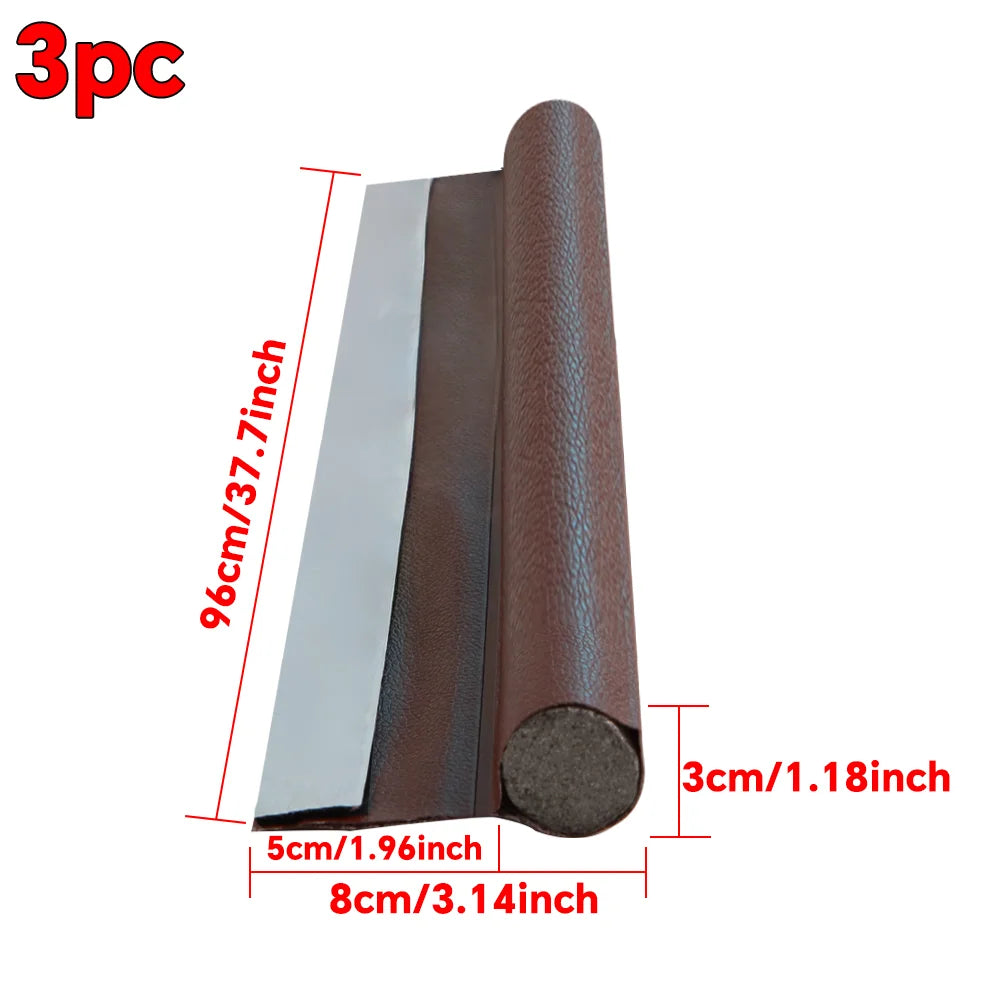 Door bottom sealing strip, windproof, noise-reducing, dust-proof, bedroom gap waterproof, insect-proof and soundproof strip