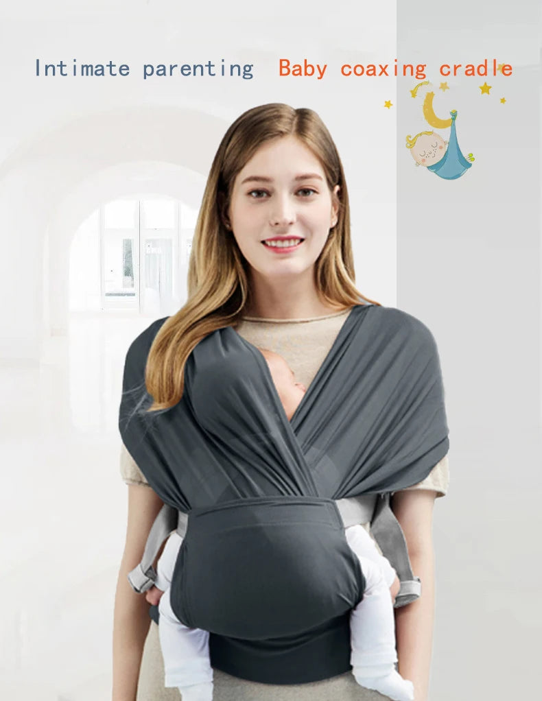 Adjustable Newborn Baby Sling Soft Breathable Air Mesh Wrap Carrier Infant Hipseat Gridding Cloth Baby Soft Carriers