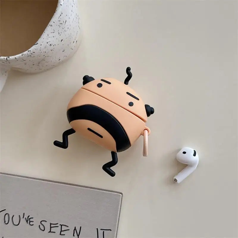 For AirPods Pro 2 3 AirPods 4 Uncle Tuomagozi Silicone Case Anti-Drop Bluetooth Earphone Cover 3D Cartoon Protective Cover