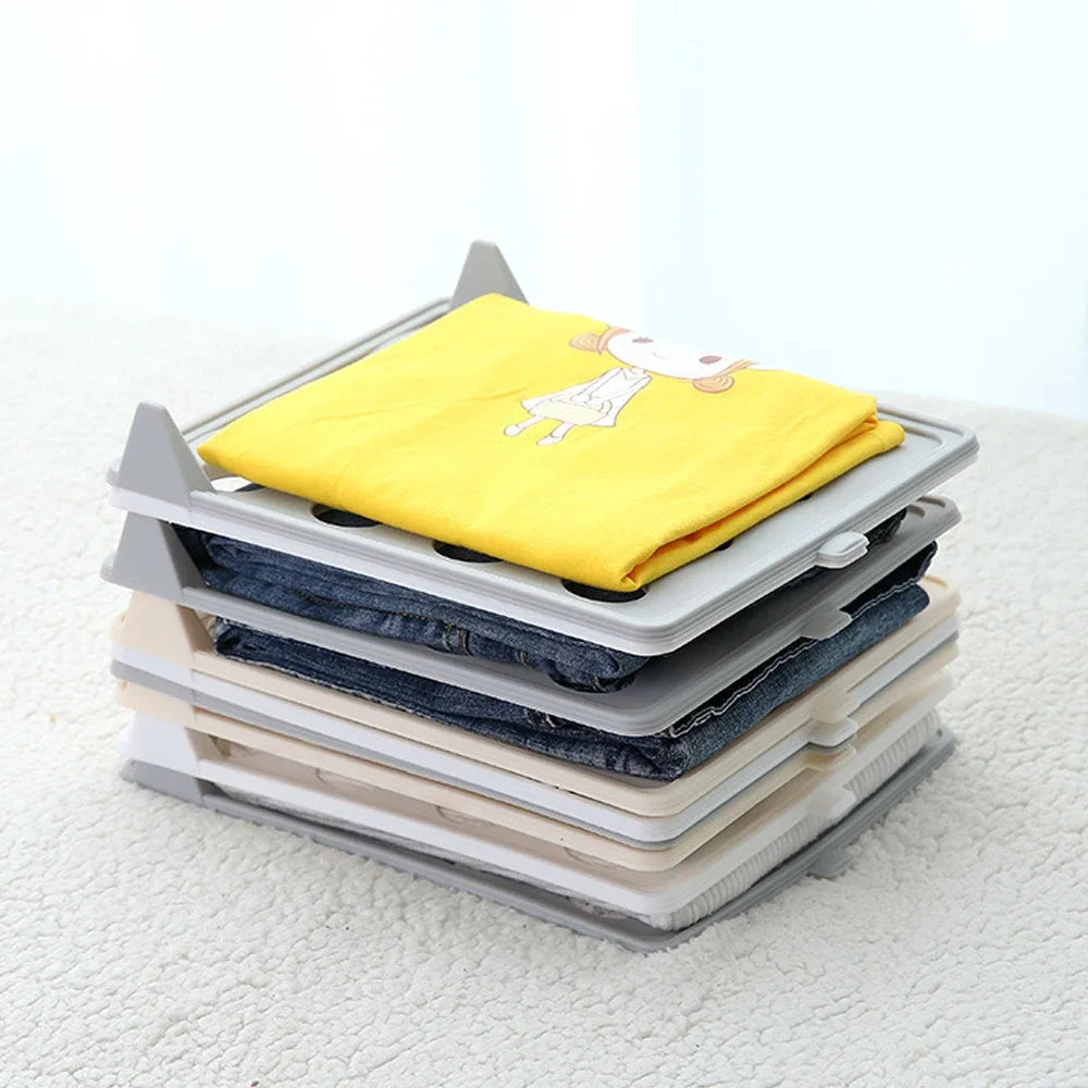 Creative Storage Folding Clothes Board Lazy Folding Clothes Home Board Multifunctional Shirt Long-sleeved Wrinkle Portable Frame