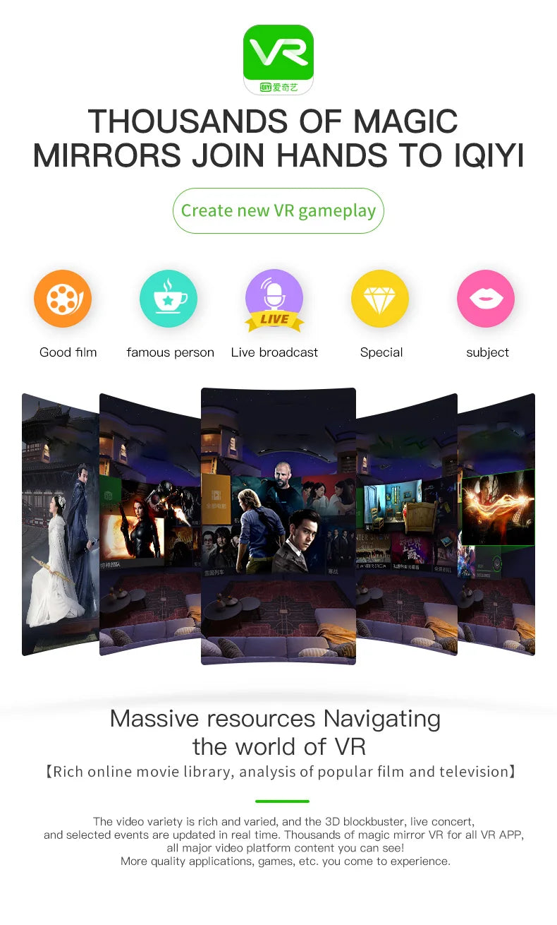 VR Shinecon Casque Helmet 3D Glasses Virtual Reality Augmented For iPhone Android Smartphone Smart Phone Goggle Mobile Viar Game