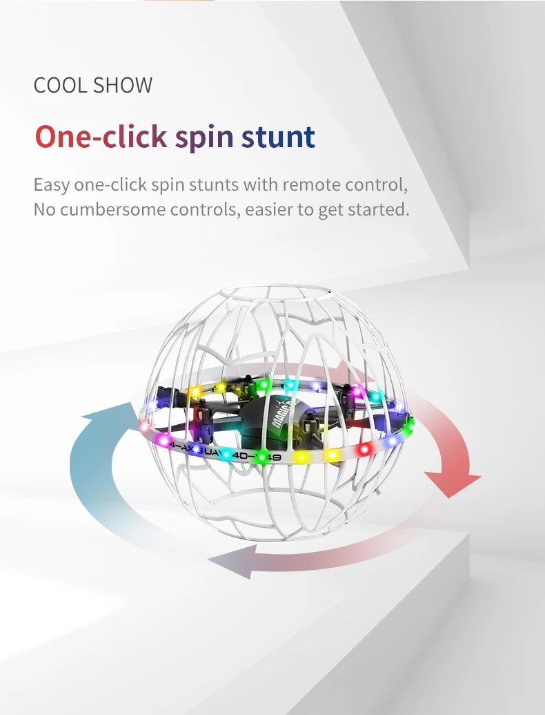 4DRC V49 Intelligent Obstacle Avoidance Aircraft WiFi Fpv Drone for Soccer Competition Remote Control Quadcopter RC Toys Gifts