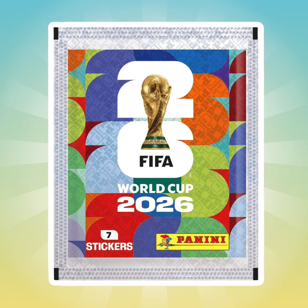 Panini FIFA  Official 2026 World Cup Collectible Stickers  5/10/15 Packs (7 Stickers Per Pack) Sticker Album