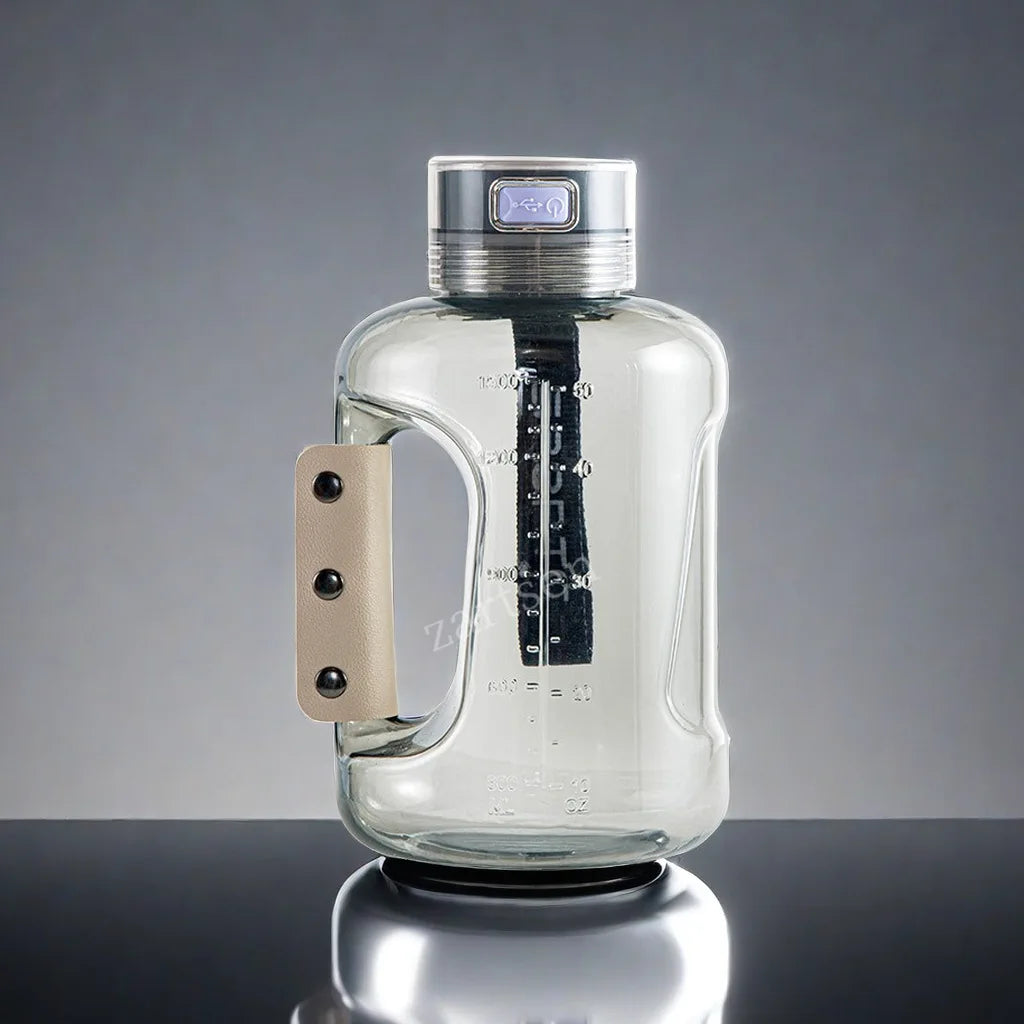 Hydrogen Water Bottle 1.5L Hydrogen Rich Portable Sports Water Bottle Rich Molecular Hydrogen Water Generator