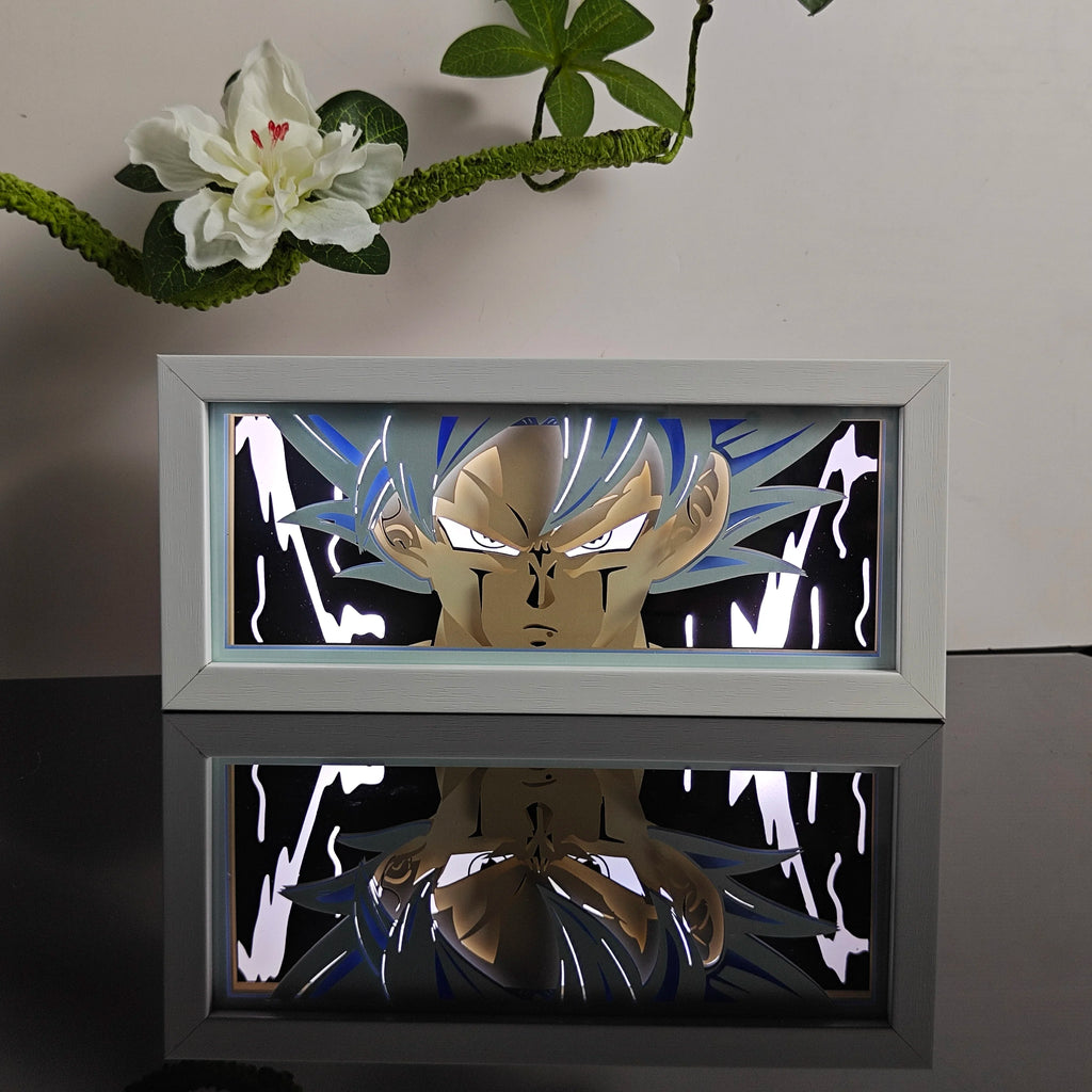 3D Anime Motion Night Light Anime Laser Lamp Box Led Light For Bedroom Desk Decor Manga Birthday Gift Table Lamps Lightbox