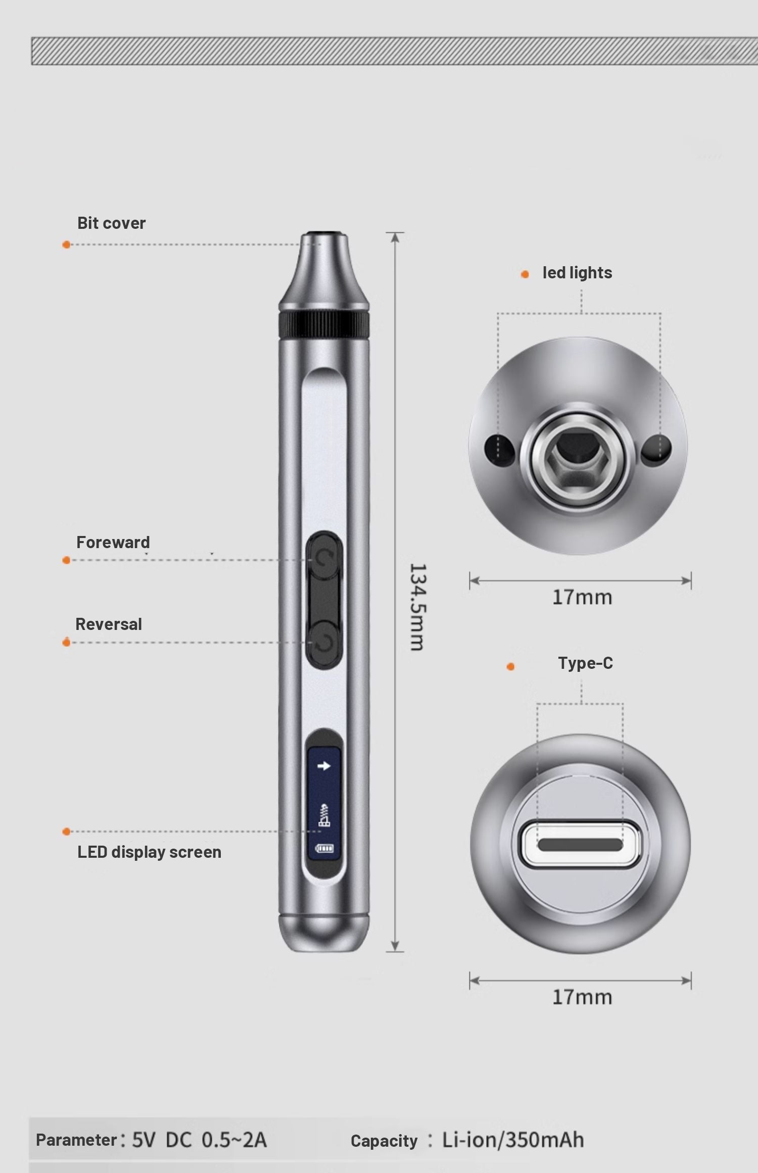 50 in 1 Electric Screwdriver Precision Repair Power Tools Set Magnetic Screw Driver Bits for Home Appliances Watch Phones