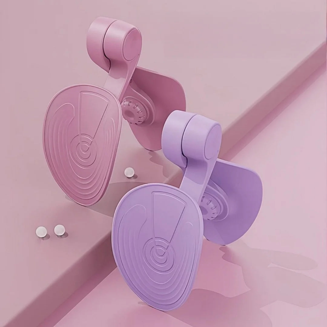 Kegel Pelvic Floor Muscle Trainer - Pink, Fit for Thigh Muscle Training, Home Gym Fitness Equipment for Women