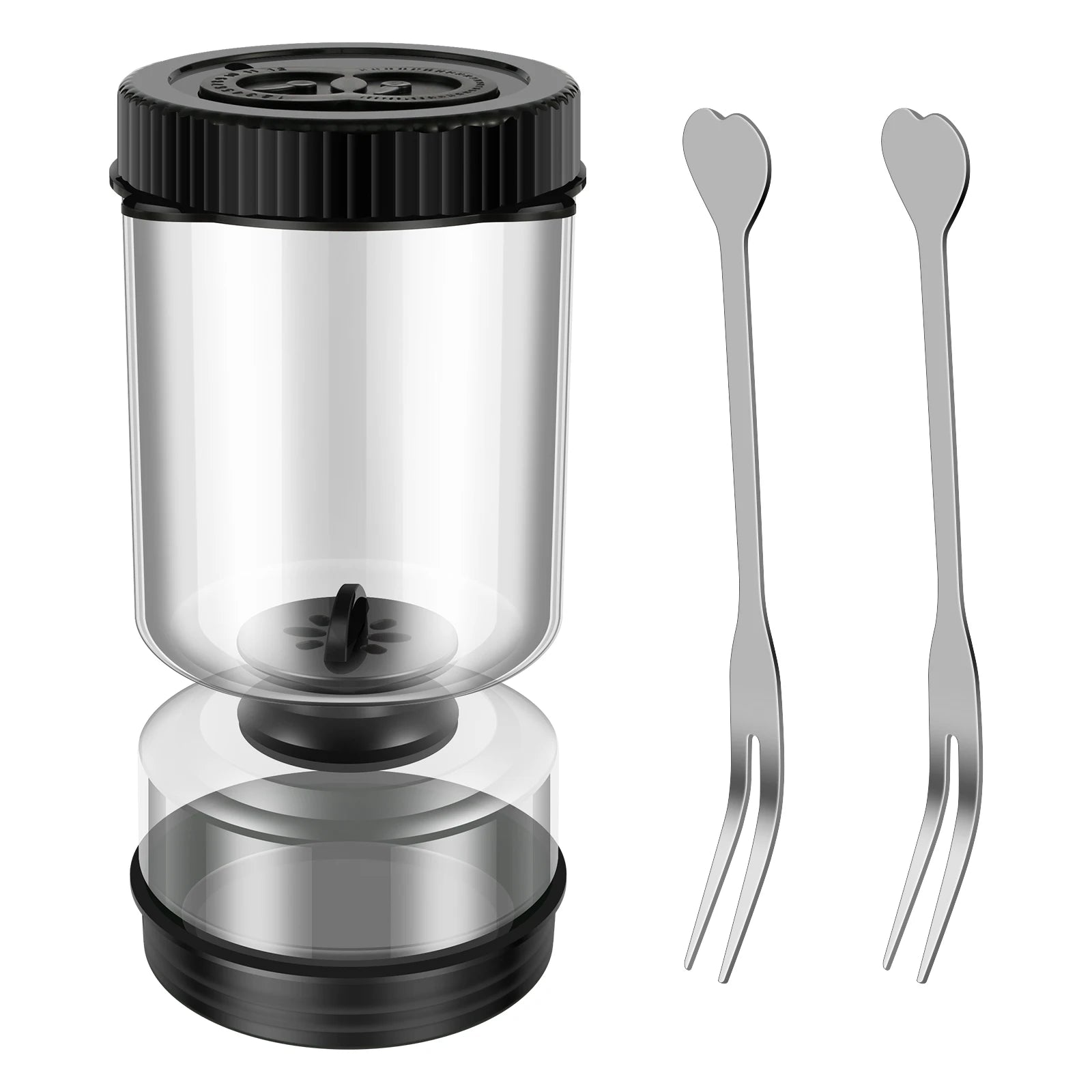 Dry-wet Separation Pickle Vegetable Jar Hourglass Type Pickled Juice-Separation Food Filter Storing Pickles Kitchen Accessories