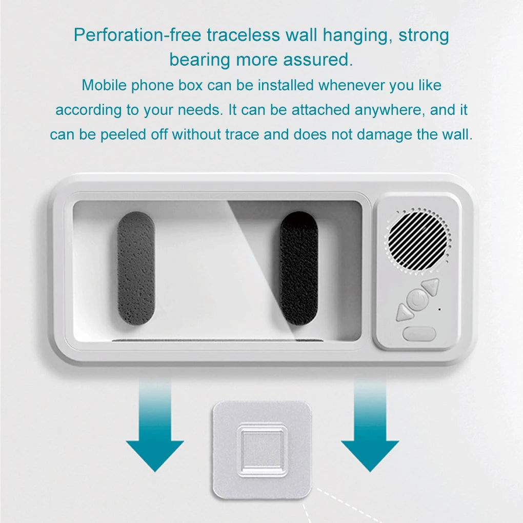 Z07 Bluetooth Speaker 360 ° Waterproof Mobile Phone Box audio bath watching TV Stand Touch Screen Mobile Phone Holder Box