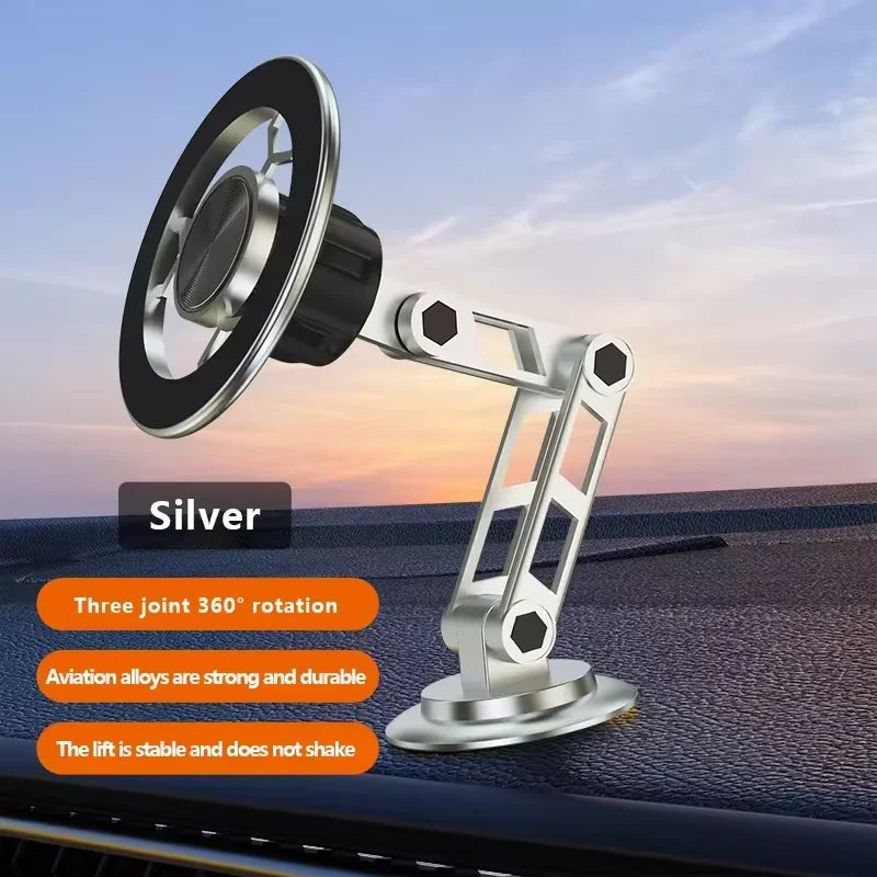 Magnetic Car Phone Holder Stand Magnet Car Mount Smartphone GPS Mobile Cell Support in Car Bracket for iPhone 15 Samsung Xiaomi