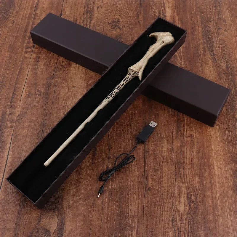 Cosplay Electronic Fire Flasher Magic Wands Magic Trick Professional Flame Lighter Device Props Magicians Accessories Magia Game