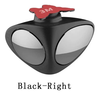 2 in 1 Car Blind Spot Mirror Wide Angle Mirror 360 Rotation Adjustable Convex Rear View Mirror View front wheel Auto Car mirror