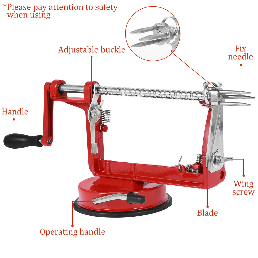 Manual Apple Peeler Multifunctional Potato Fruit Apples Peeler Stainless Steel Blades Gadgets Food Peeling for Home Kitchen Tool