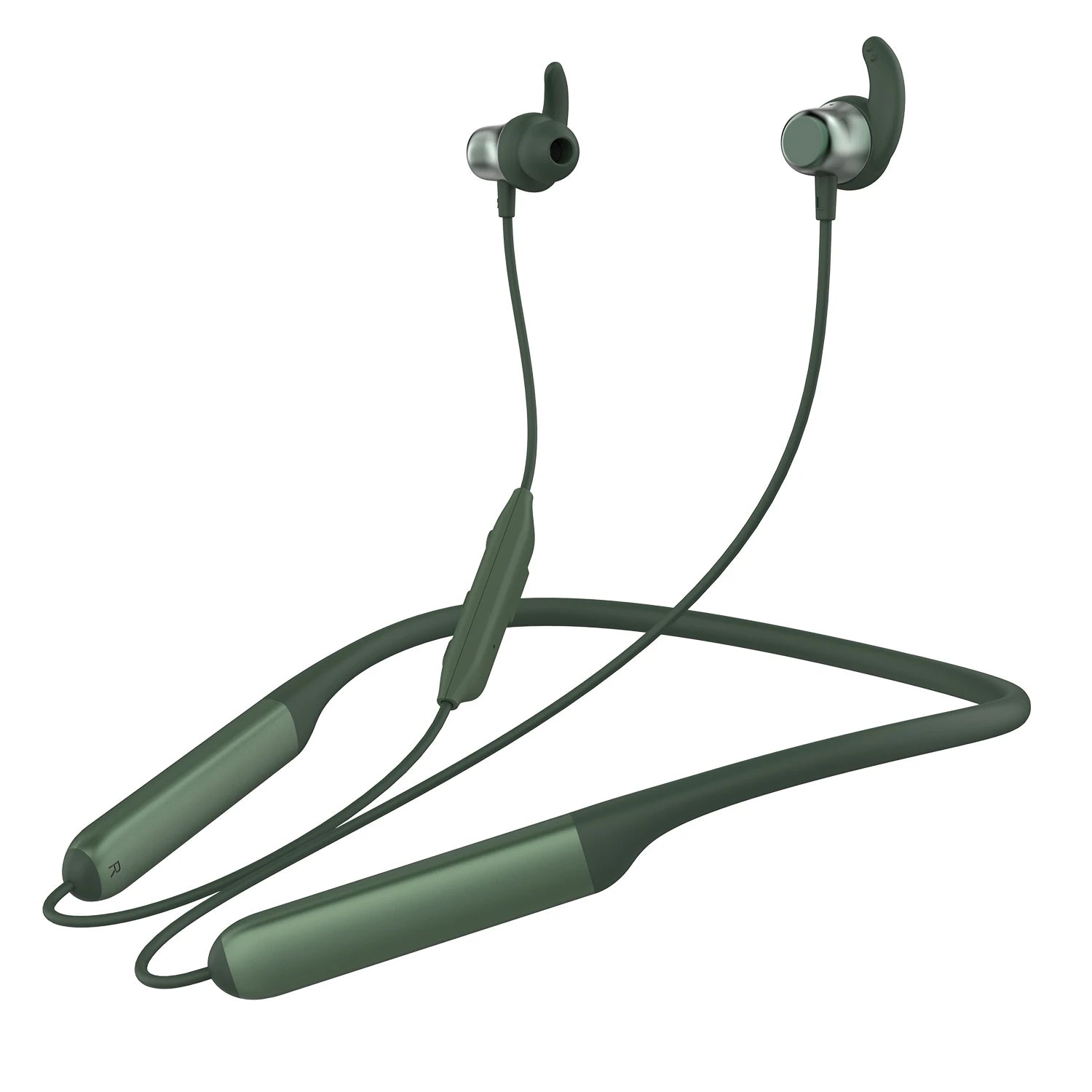 Nurati N1 5.2 Sport BT 100 Hours, Bluetooth Wireless Headset with Noise-Cancelling Microphone and IPX6, In-Ear W